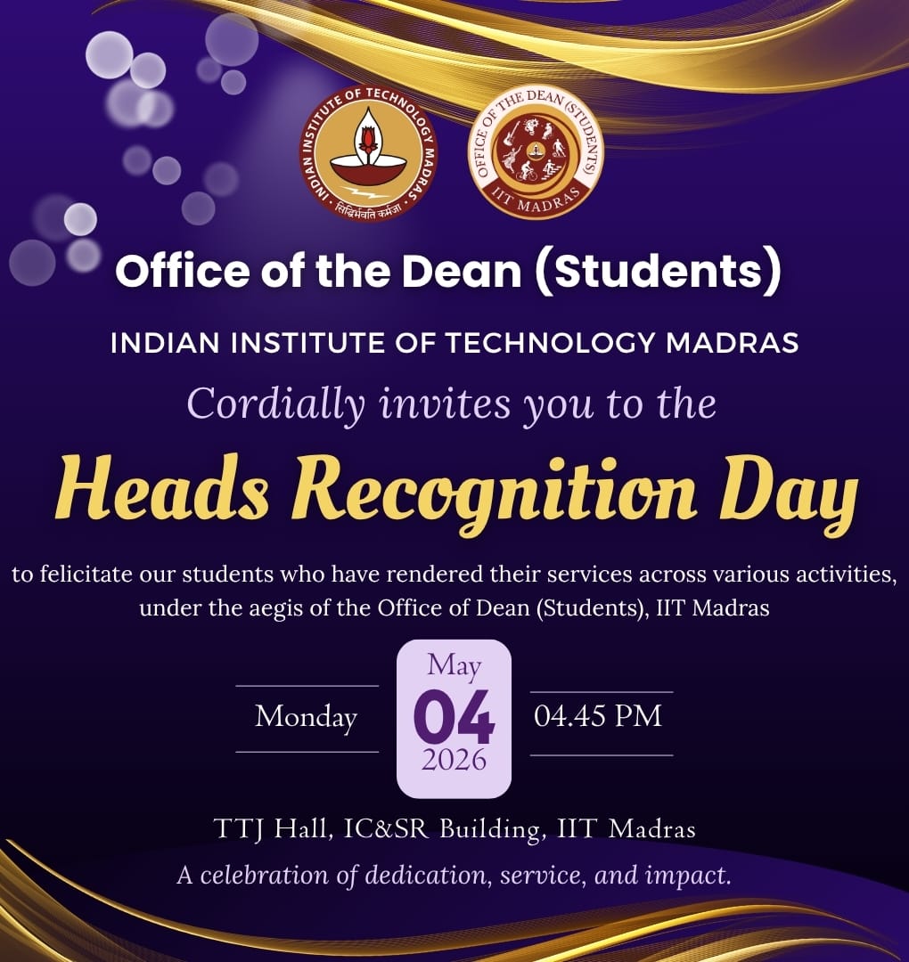 Heads Recognition Day 2026