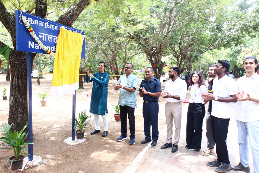 Unveiling of Nalanda Square