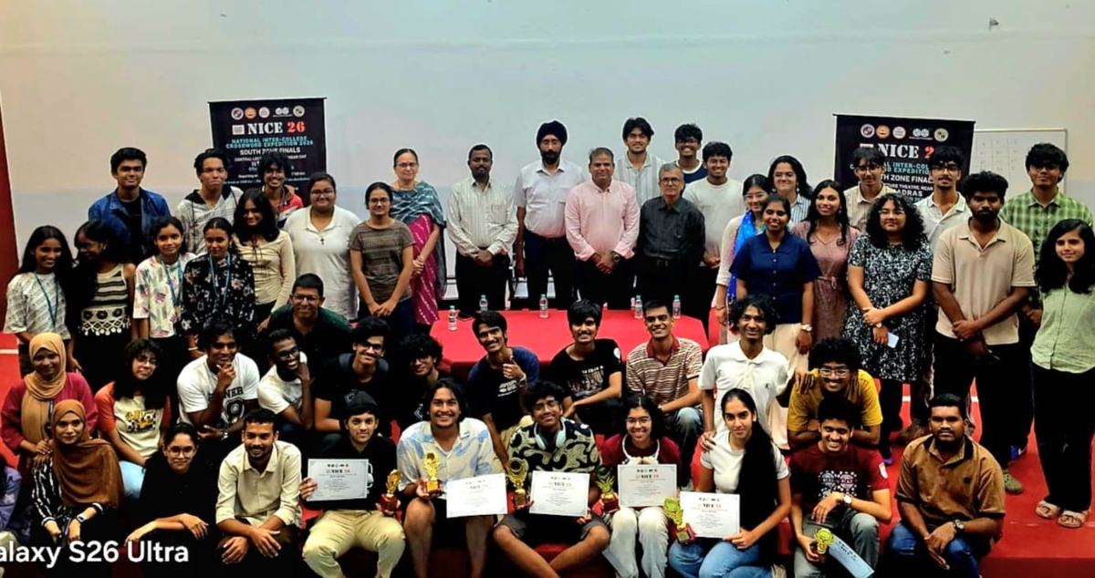 IIT Madras Team Wins Bihar Foundation NICE 2026 South Zone Finals in Chennai